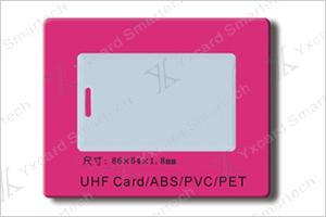UHF Card/ABS/PVC/PET